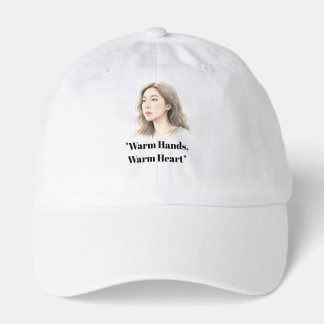 Soft Watercolor Woman Portrait - Artistic Face Ill Hat