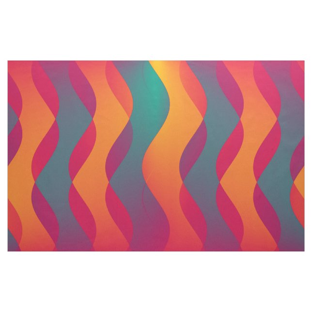 Soft Waves colored + your ideas Fabric (Yard)