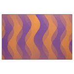Soft Waves orange lilac + your ideas Fabric