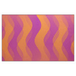 Soft Waves orange magenta + your ideas Fabric
