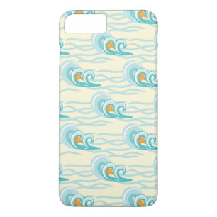 Soft Waves Pattern iPhone 8 Plus/7 Plus Case