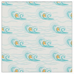 Soft Waves Pattern Fabric