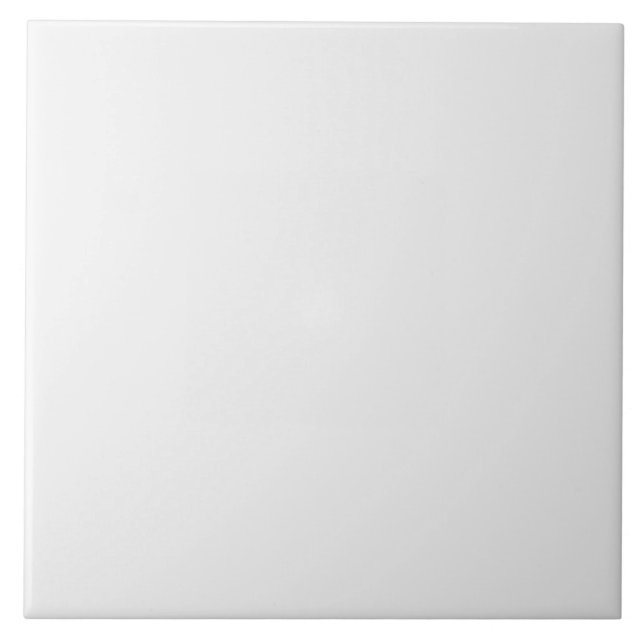 Soft White Color | #F6F6F6 Ceramic Tile (Front)