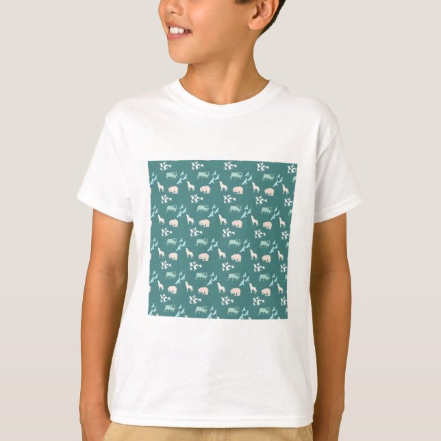 Soft wildlife woods pattern T-Shirt (Front)
