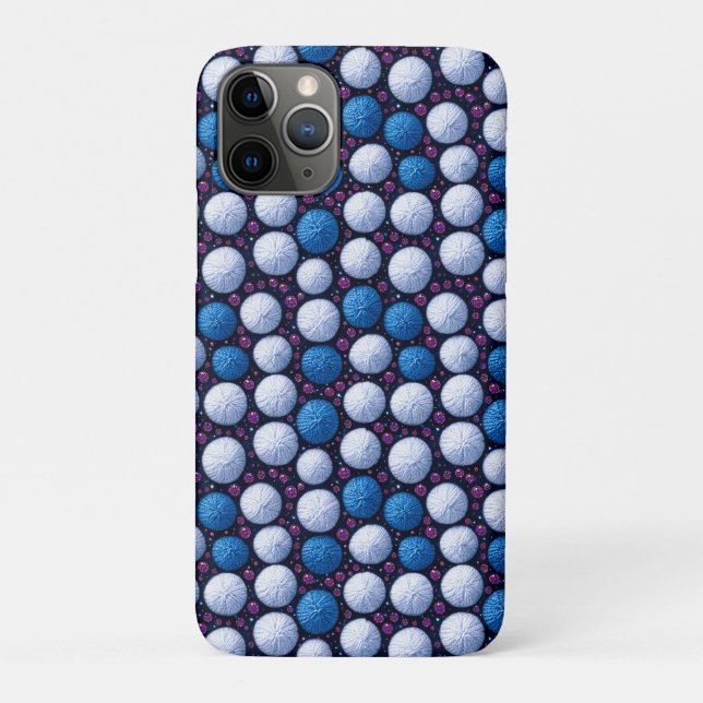 Soft Yarn Balls With Glittery Accents Case-Mate iPhone Case (Back)