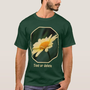 Soft Yellow Daisy Flower Nature Personalized T-Shirt