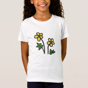 Soft Yellow Flower T-Shirt