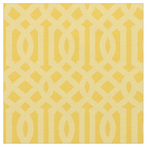 Soft Yellow Trellis Fabric