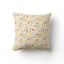Soft yellow wildflower floral