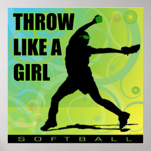 Softball Posters & Photo Prints | Zazzle