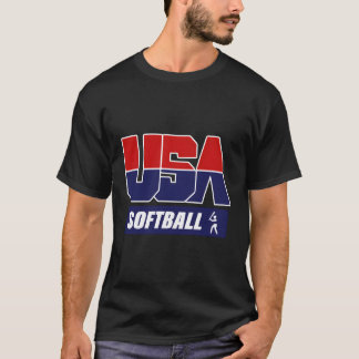 Softball 2021 Usa T-Shirt
