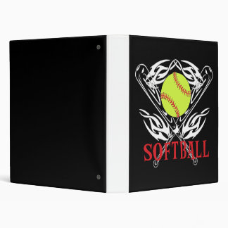 Softball 3 Ring Binder