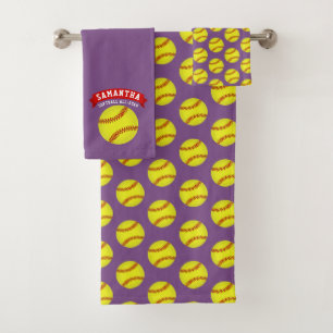 Softball All-Star Bath Towel Set
