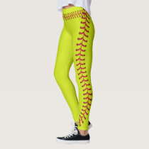 Stitch Seam Baseball Leggings for Women, Baseball Leggings, Sports