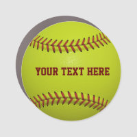 Softball Ball Sports Team Name Monogram