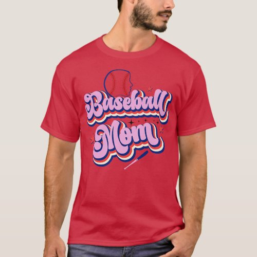 Softball Baseball Mom Leopard Tee Mothers Day 11