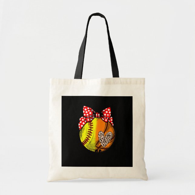 Softball Basketball Busy Raising Ballers Mother's Tote Bag (Front)