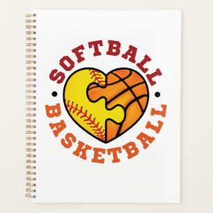 Softball Basketball Heart Planner