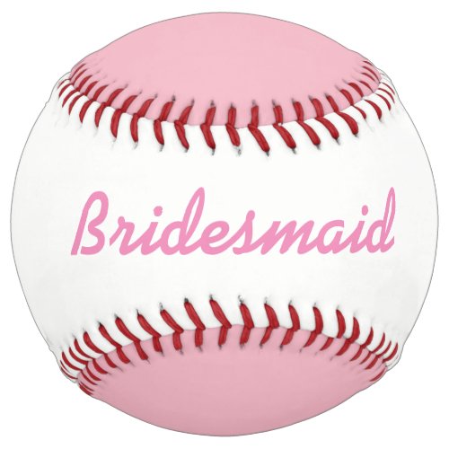 Softball Bridesmaid Gift