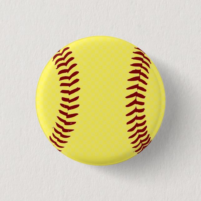 softball button (Front)