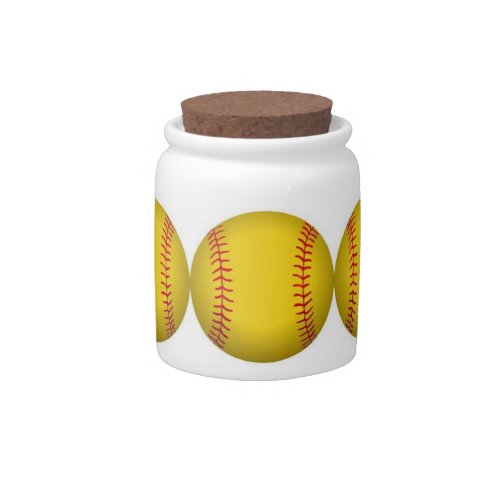 Softball Candy Jar