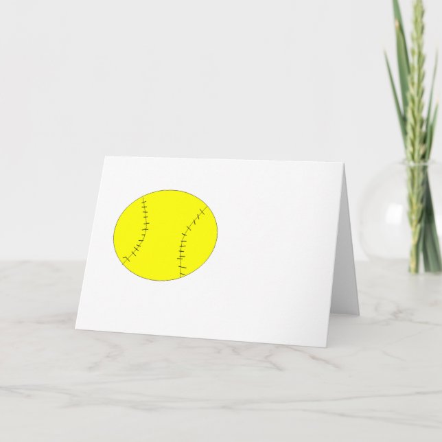 softball card (Front)