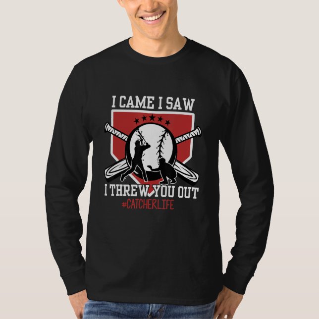 Softball Catcher Player Team Sport Ball Fielding G T-Shirt (Front)