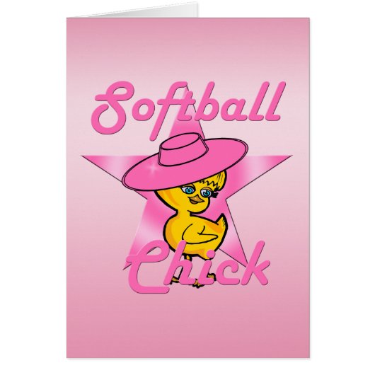 Softball Chick #8 Cards (Front)