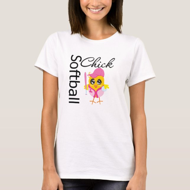 Softball Chick T-Shirt (Front)