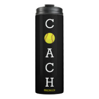 Softball Coach Custom Name