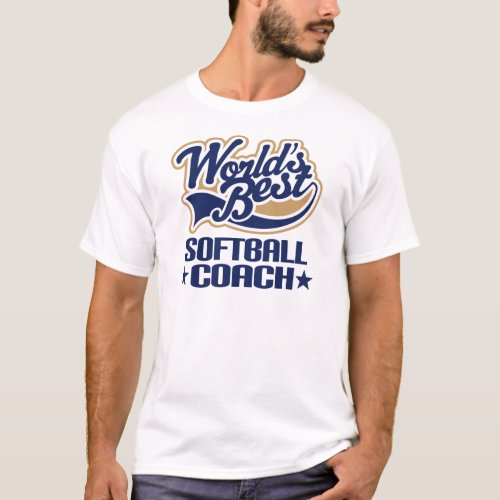 Softball Coach Gift T_Shirt