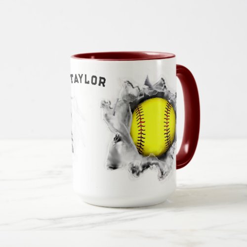 Softball Collectible Mug