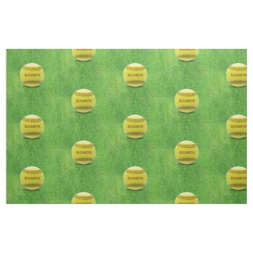 Softball Custom Ball Fabric