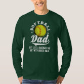 Funny Travel Baseball T-Shirt, No Daddy Ball Shirt Premium T-Shirt