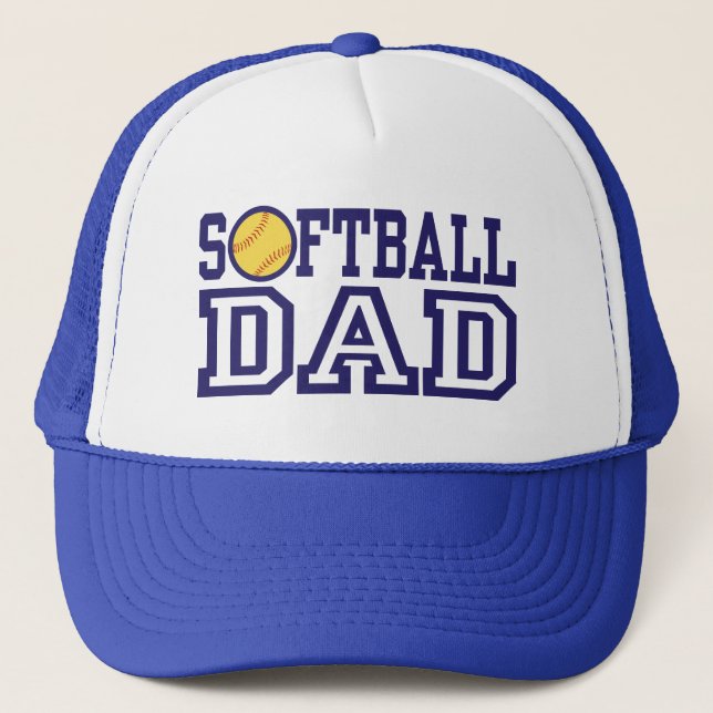 Softball Dad Trucker Hat (Front)
