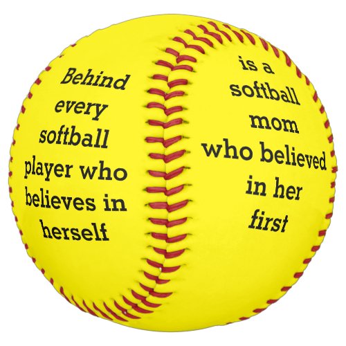 Softball Gift for softball mom