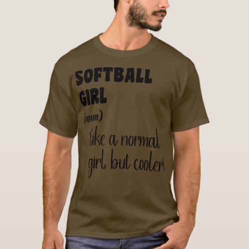 Softball Girl 1 T_Shirt