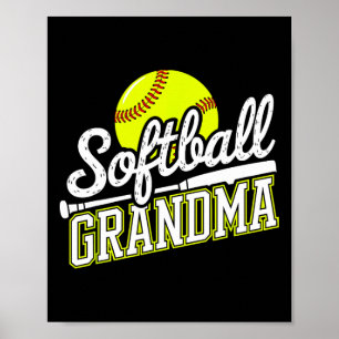 Softball Grandma _5  Poster
