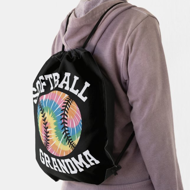 Softball Grandma Drawstring Bag (Insitu)