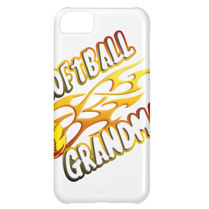 Softball Grandma (flame).png iPhone 5C Case