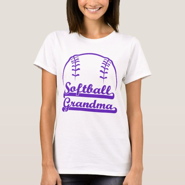 SOFTBALL GRANDMA T-Shirt (Front)