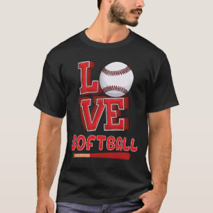 Softball Graphic Saying Shirts for Teen Girls and