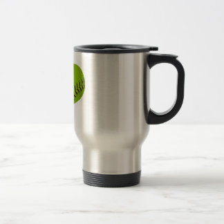 Softball Heart Travel mug