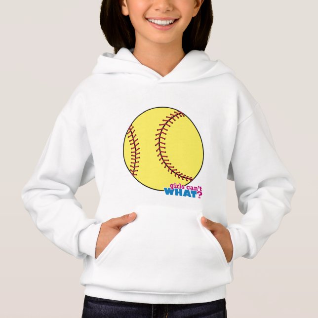 Softball Hoodie (Front)