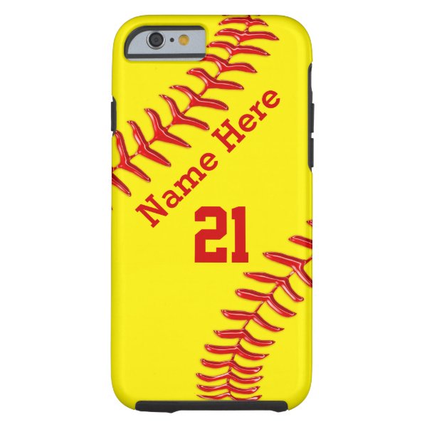 Softball iPhone Cases & Covers Zazzle