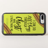 Softball Its Not Just A Game Otterbox iPhone Case (Back Horizontal)