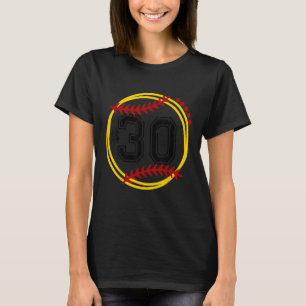 Softball Jersey 30, Trendy Softball, Softball Ball T-Shirt
