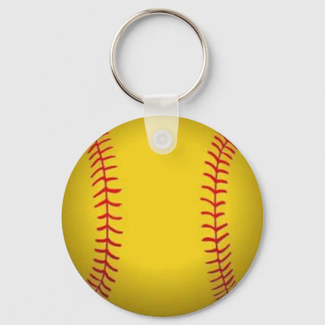 Softball Keychain (Front)