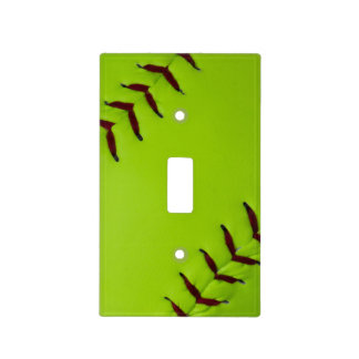 softball light switch cover