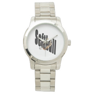 Softball Logo And Gloves, Watch